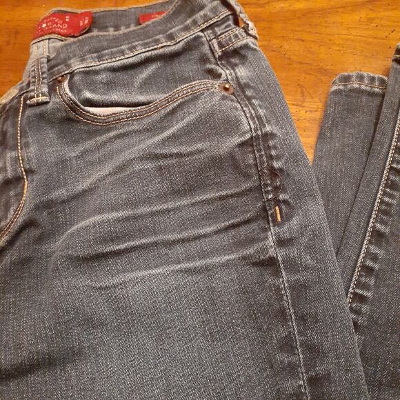 BLUE LUCKY BRAND JEANS ANKLE 0125 USED - Picture 3 of 10